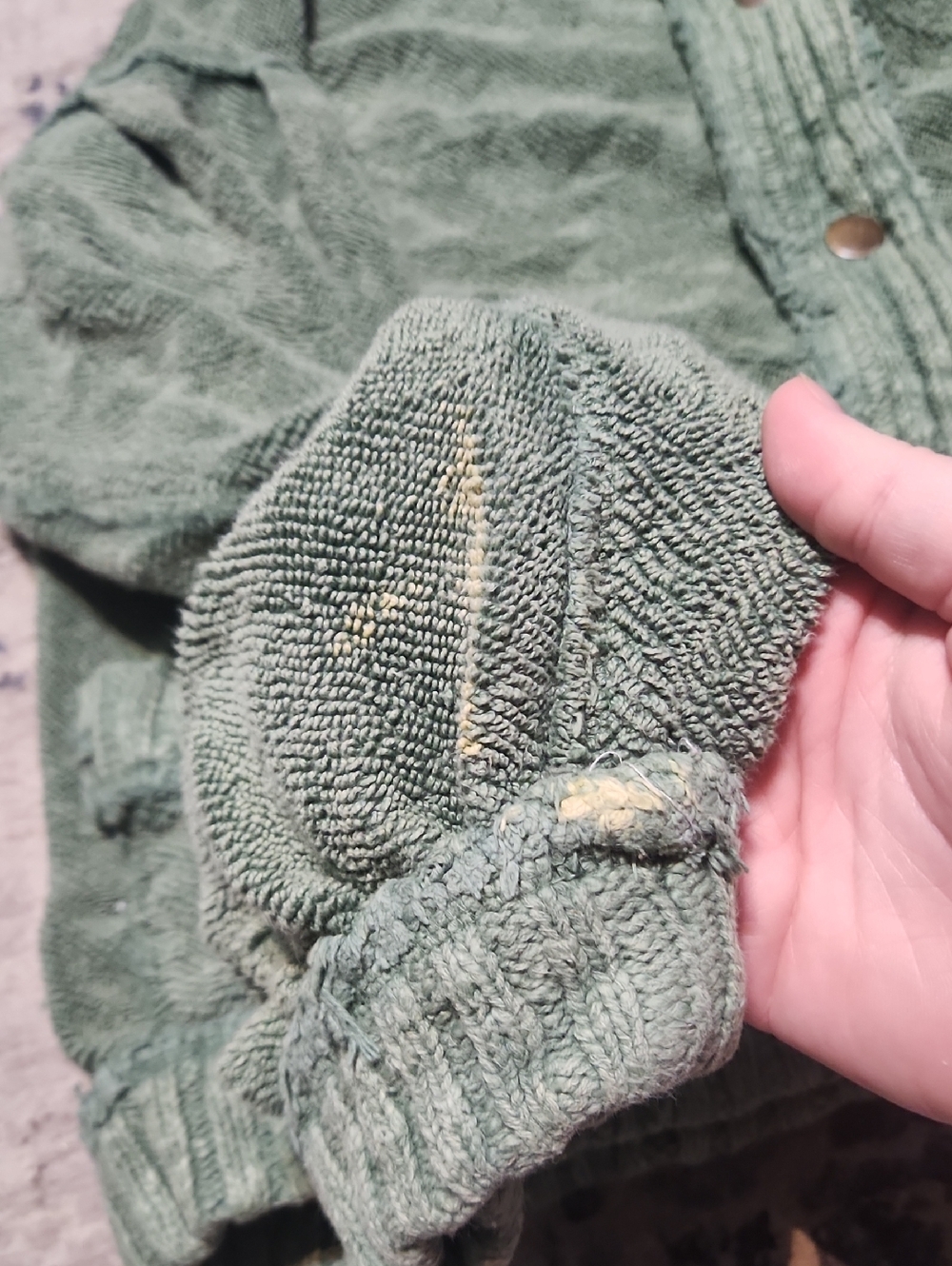 We The Free Cute In This Cardi Green Jacket Cardigan - Picture 3 of 5